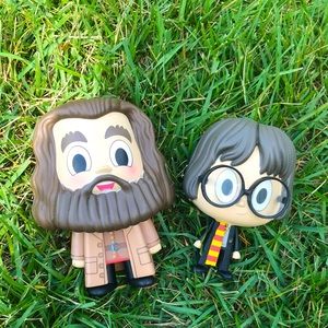 Vynl Harry Potter and Hagrid Funko Pop Set